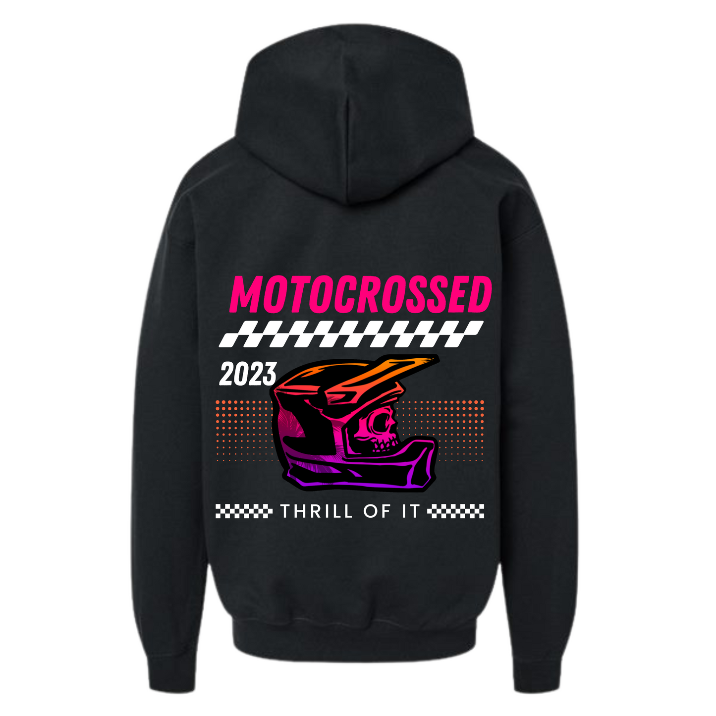 PINK HELMET HOODIE